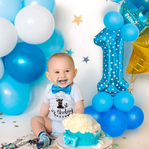 32 tum stora nummerballonger, folieballonger med helium