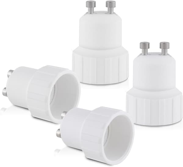 Sokkeladapter - GU10 til E14 halogen LED pære bajonet