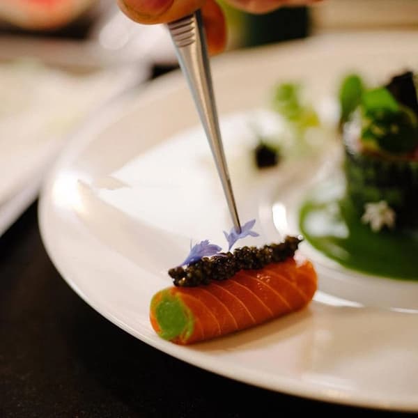 Plating Chef Matklemme BBQ Klips Grilltang Servering Presentasjon