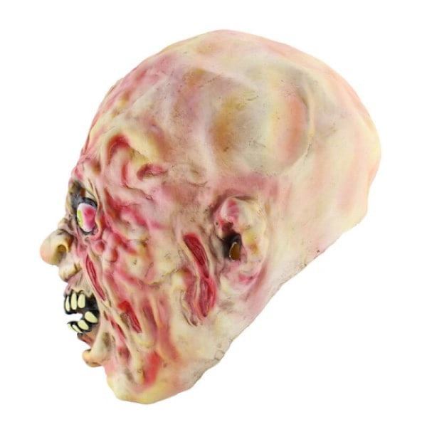 Halloween Mask Latex Full Face Skräck Skräck Zombie Cosplay