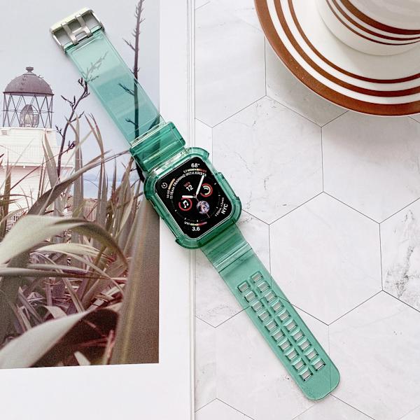 Yhteensopiva Apple Se Watchin kanssa Läpinäkyvä ranneke Apple Watch12345