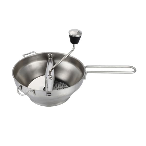 Godt grep – Grønnsaksmølle – Rustfritt stål potetmoser – Gra