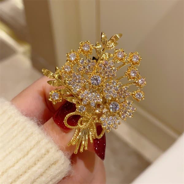 1 stk. broche, broche til dametøj, pigefest