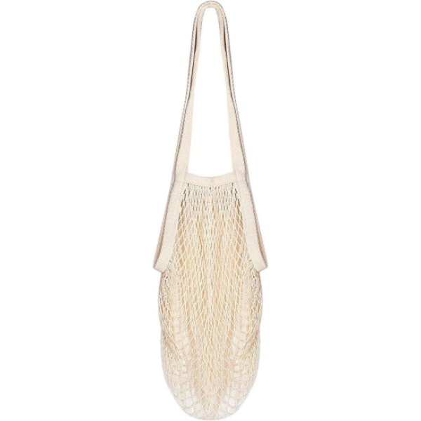 1 stk. Net String Shopping Bag Bærbar Vaskbar Genanvendelig Shopping B