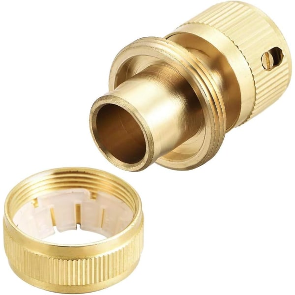19 mm (3/4 \") Mässingsspraykontakt, Trädgårdsspray Slang Snabbkontakt