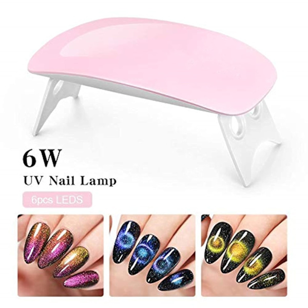 Kynsien kuivaaja, kannettava kynsien kuivaaja, Mini Compact Gel Nail Dryer Ligh