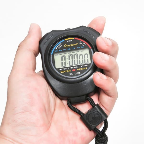Stoppeklokke, Sports Timer / Digita LCD Timer, Anvendt til løping Foo
