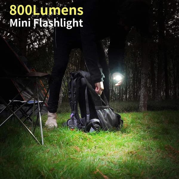 COB-lyhty Mutifuction-kannettava taskulamppu Taskuvalaisin