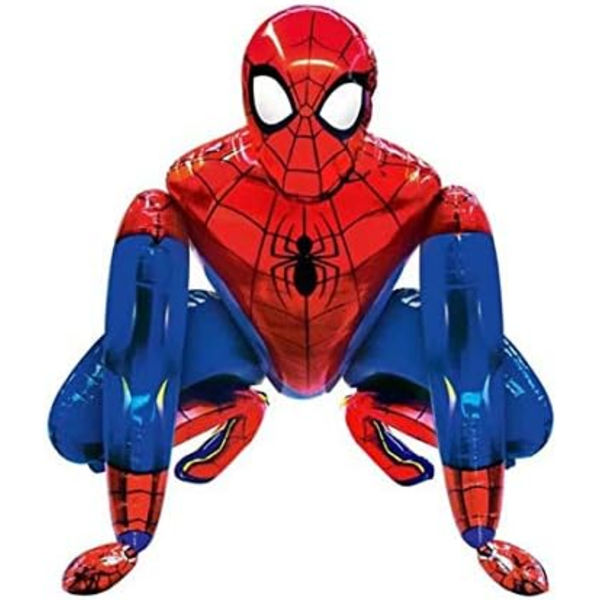 Superhelt Spiderman 3D Stand Ballon Medium Størrelse for Barn Småbarn