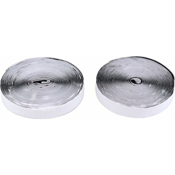 1 förpackning dubbelsidig kardborreband, 20 mm 8 m kardborreband, starkt lim