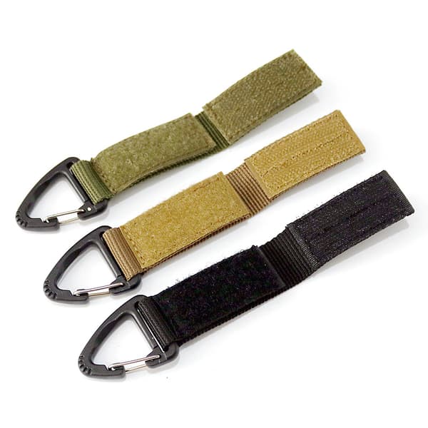 38 mm Bredd Lättviktsbälte med Svart Spänne, Triangel Stretchkrok
