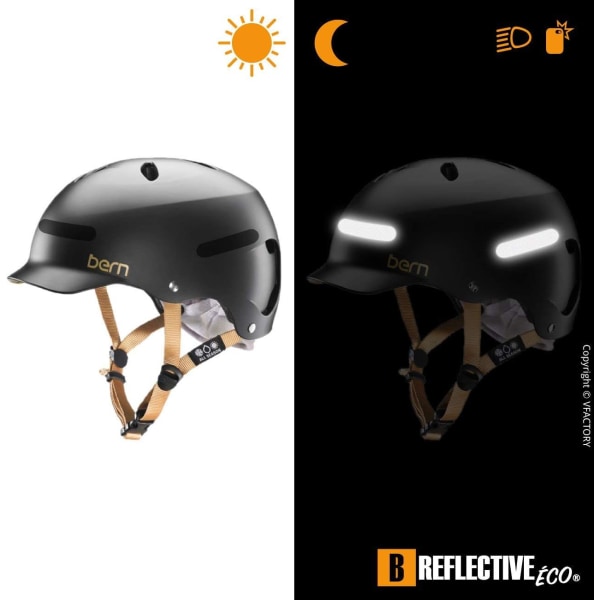 Universal Svart Retro Reflex Sticker Kit - Dekaler för Helme