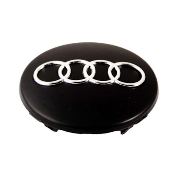 4-pakkaus - Audi-keskiökorkit vanteisiin - Auto 60 mm