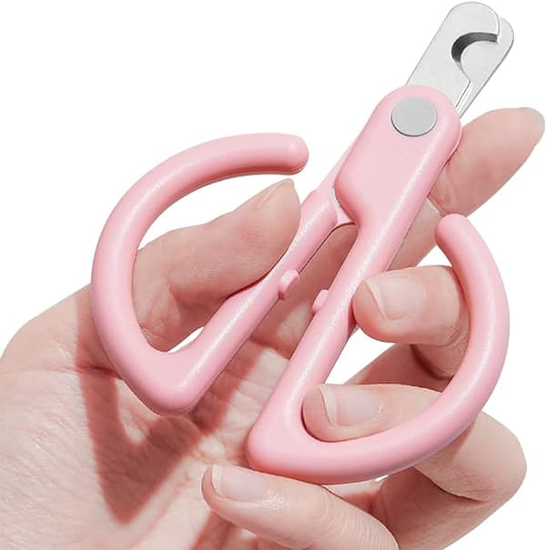 Hundenageltrimmer Crescent Sharp Rustfritt Stålblad, Sikker Katt