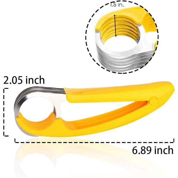 Banan Slicer - Den Perfekte Frugtsalat