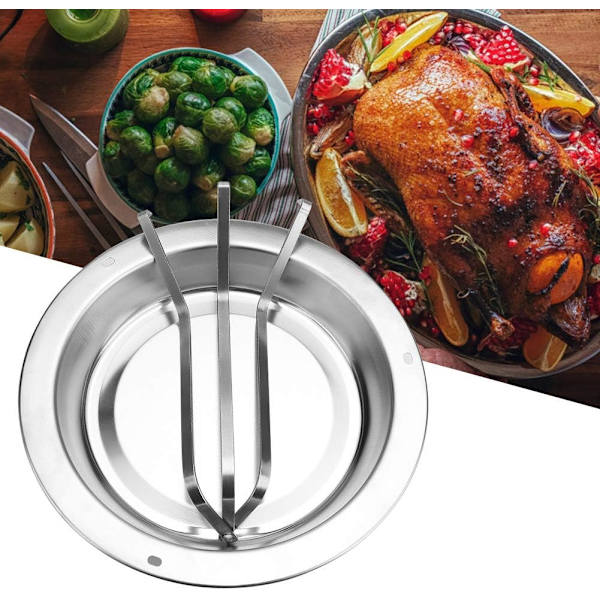 1 grøn rustfri stål stegekyllingerack and rack grill