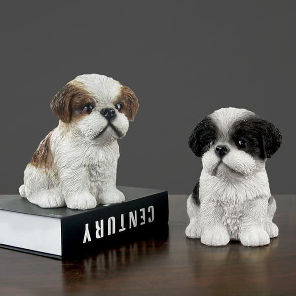 Arts Shih Tzu hvalp brun, hvid