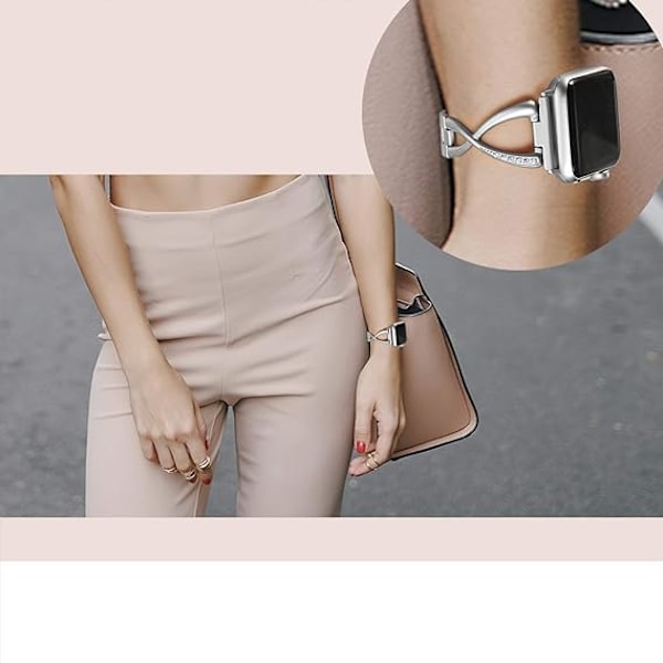 Band kompatibel med Apple Watch Band 38mm 40mm 41mm Iwatch SE S