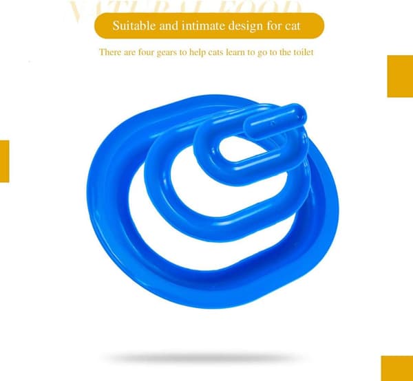 Kattedoalettsett - Plasttreningssett for Katteavfall Valp