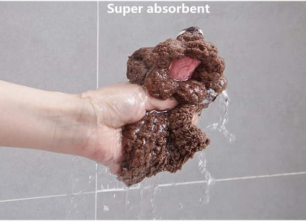 4-pack mikrofiberhanddukar, kökshanddukar med ögla, badrum