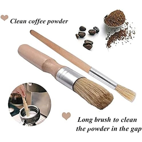 Kaffe Maskin Rengöring Borste Set 4 Stycken Kaffe Rengöring Borste