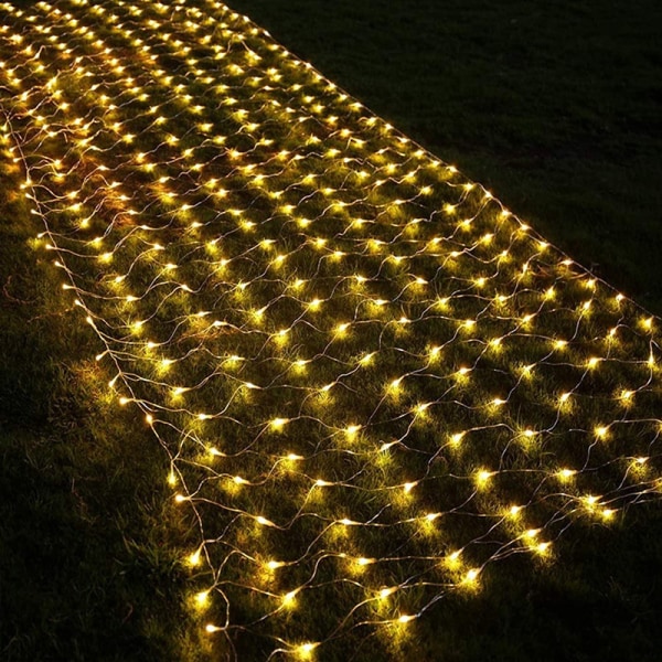 LED haven og gård julenet lys, belysning, fiskenet L