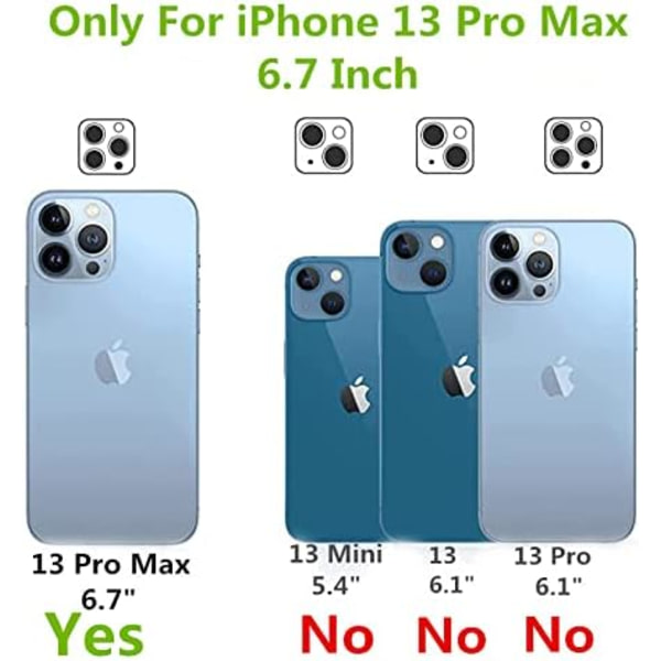 iPhone 13 Pro Max -kotelo, söpö glitterperhoskuvio, iPhone 13 Pro