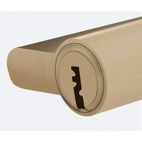 90 mm låscylinder, högkvalitativ låscylinder, dubbelprofilerad cylinder