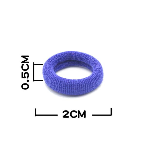 100-pack babyhårband, elastiska hårband flickor små hårband