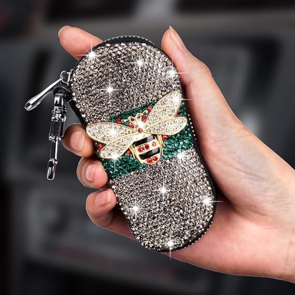 Bilnyckelbox handgjord diamant bilnyckelbricka för nyckelbricka bilnyckel smar