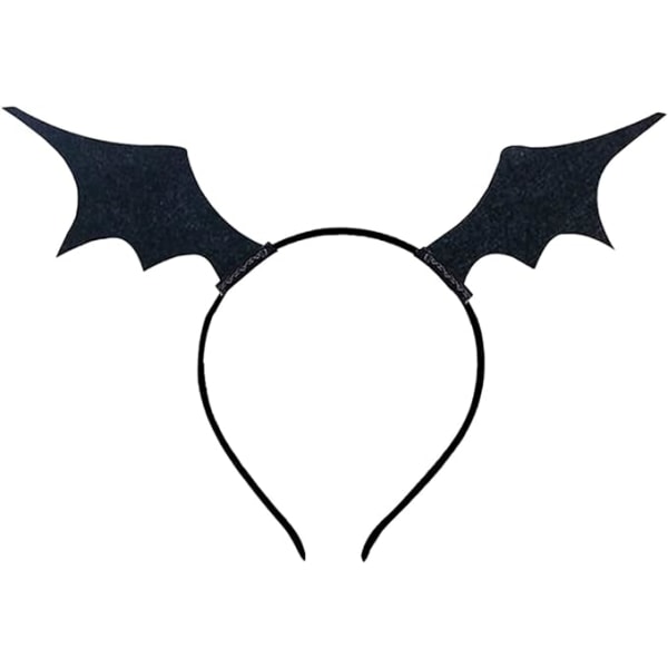 Kvinder Bat Wing Pandebånd Hårklemme Katte Øre Pandebånd Fancy Hallowee
