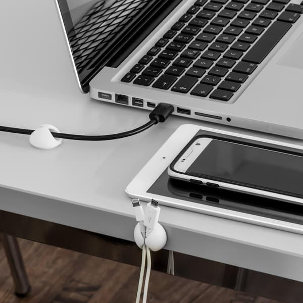 5X Kabelbindare Kabelhållare Kabelhantering Kabelfixering Kabel Eller