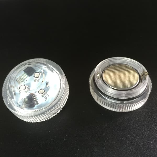 10 stk. Mini LED-lys til undervandsbrug, ALED LIGHT undervandslampe Wa