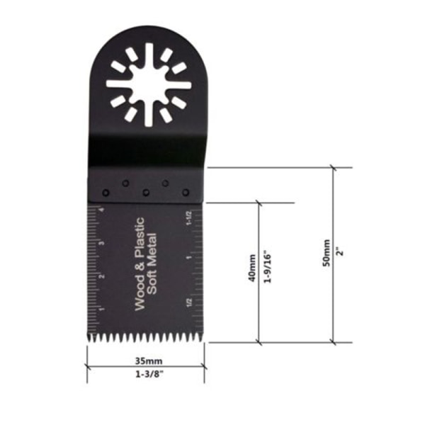 10 x 35mm UN35F_10 puuleikkuuterät Bosch Feinille (ei StarLo