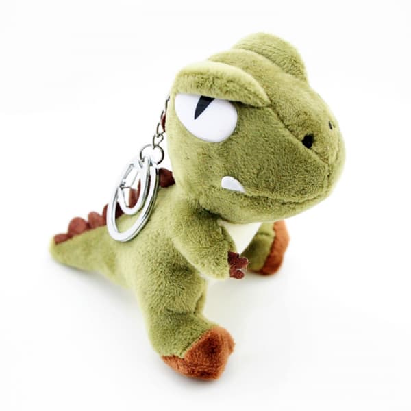 Plush Dinosaur Nøglering Fyldte Dyr Legetøj Rygsæks Pynt