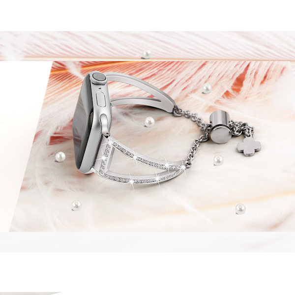 Bling Bands Kompatibel med Apple Watch Remmer 38mm 40mm 41mm  iWa