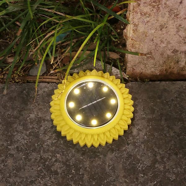 LED Vandtætte Solcellelamper - Udendørs Undergrundsbelysning