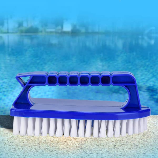 Plast Poolborste Pool Golv Väggborste Pool Rengöringsborste Prof