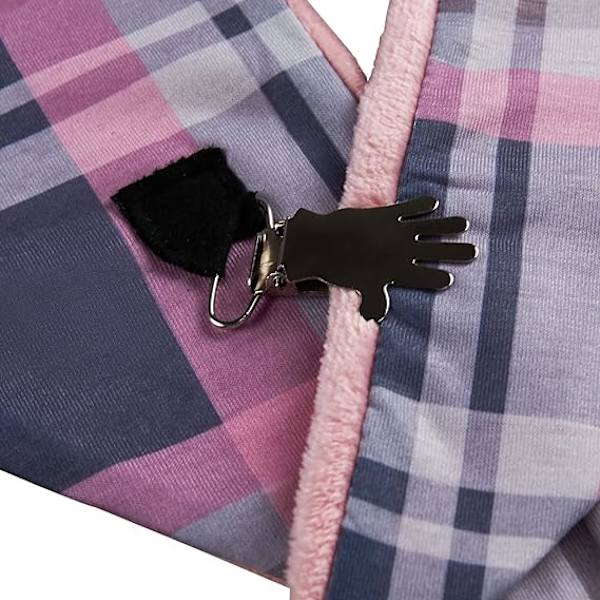 1PC Gitter Stribet Tørklæde Kvinder Mode Chic Tørklæder Ensfarvet