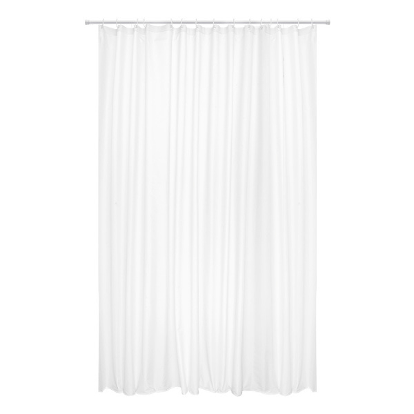 Duschdraperifoder för badrum, 72\" B x 72\" H, transparent, vattentät