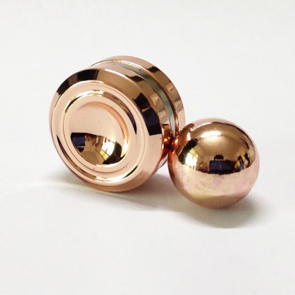 Ny Fidget Spinner Leksak Vuxen Avkoppling Magnetisk Metall Snurrande B