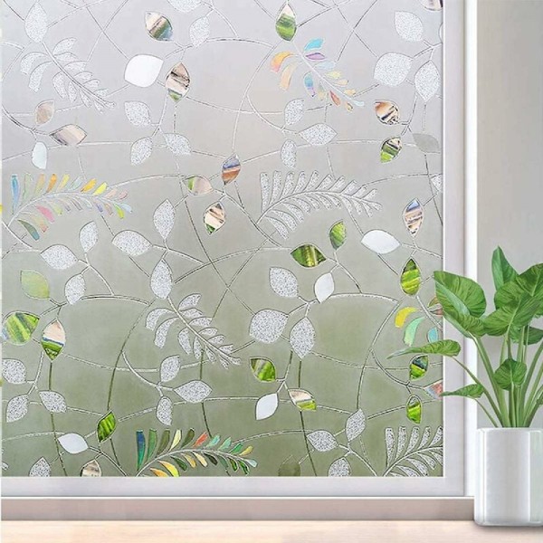 (45 x 100 cm) Fönsterfilm, Anti-Insyn Fönsterfilm Glasfilm Mörkläggning W