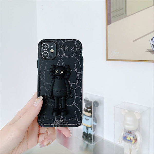 iPhone 13Pro max -kotelo söpö 3D-karhu piirros pojille ja tytöille