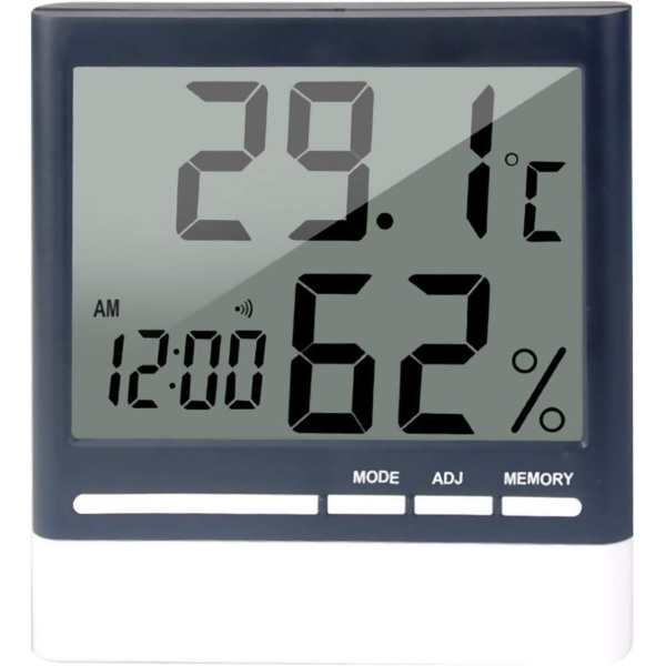 Innendørs Digital Hygrometer Termometer Mini Innendørs Termometer Acc