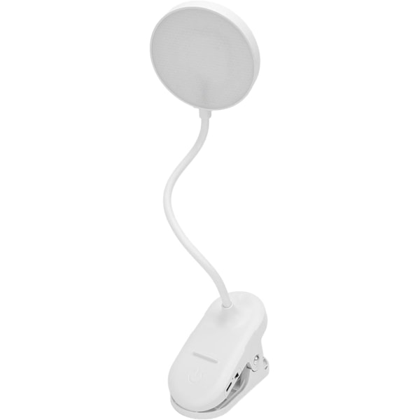 LED USB -klipsilamppu kosketusohjauksella, 3 valaistustilaa säädettävällä kirkkaudella, pöytälamppu, lukuvalaisin yöpöydälle