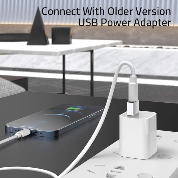USB C till USB-adapter 3-pack kompatibel med iPhone 13 12 Pro Max