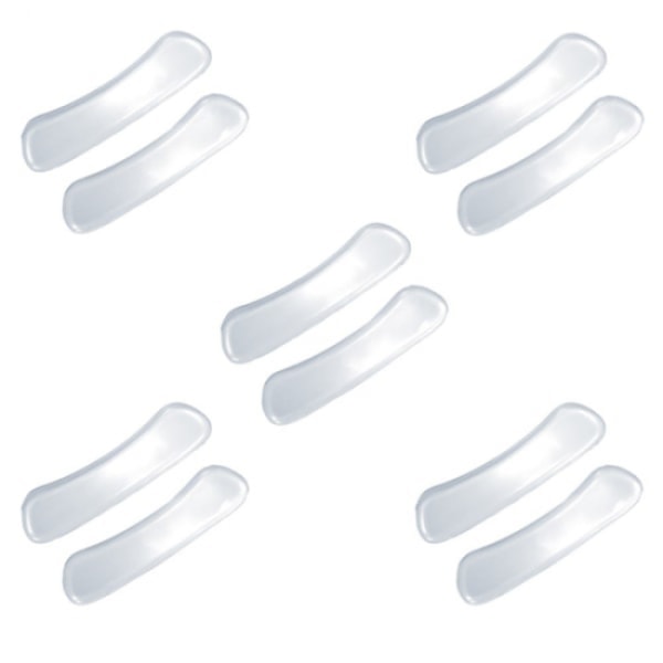 Inläggssulor/Silicon Wear Pads 10-Pack Transparent