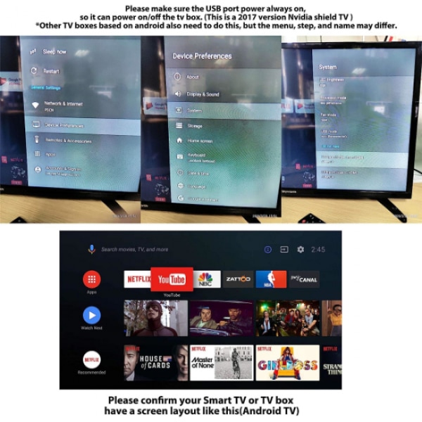 G20-kaukosäädin Nvidia Shield TV -kaukosäätimelle