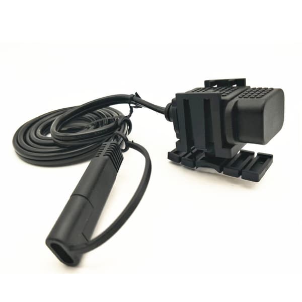 Motorcykel USB-oplader, Sae til USB-kabeladapter, hurtig afbrydelse