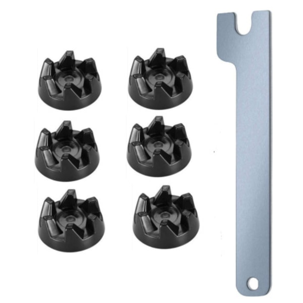 6 st Mixergummikoppling Växlingskoppling för Kitchenaid 9704230